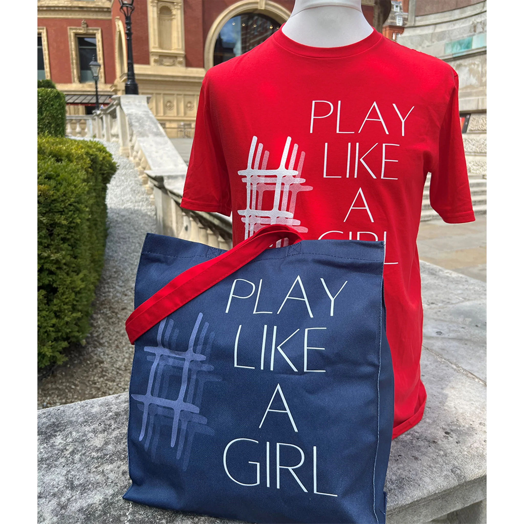 #PlayLikeAGirl Tote Bag - Image 3