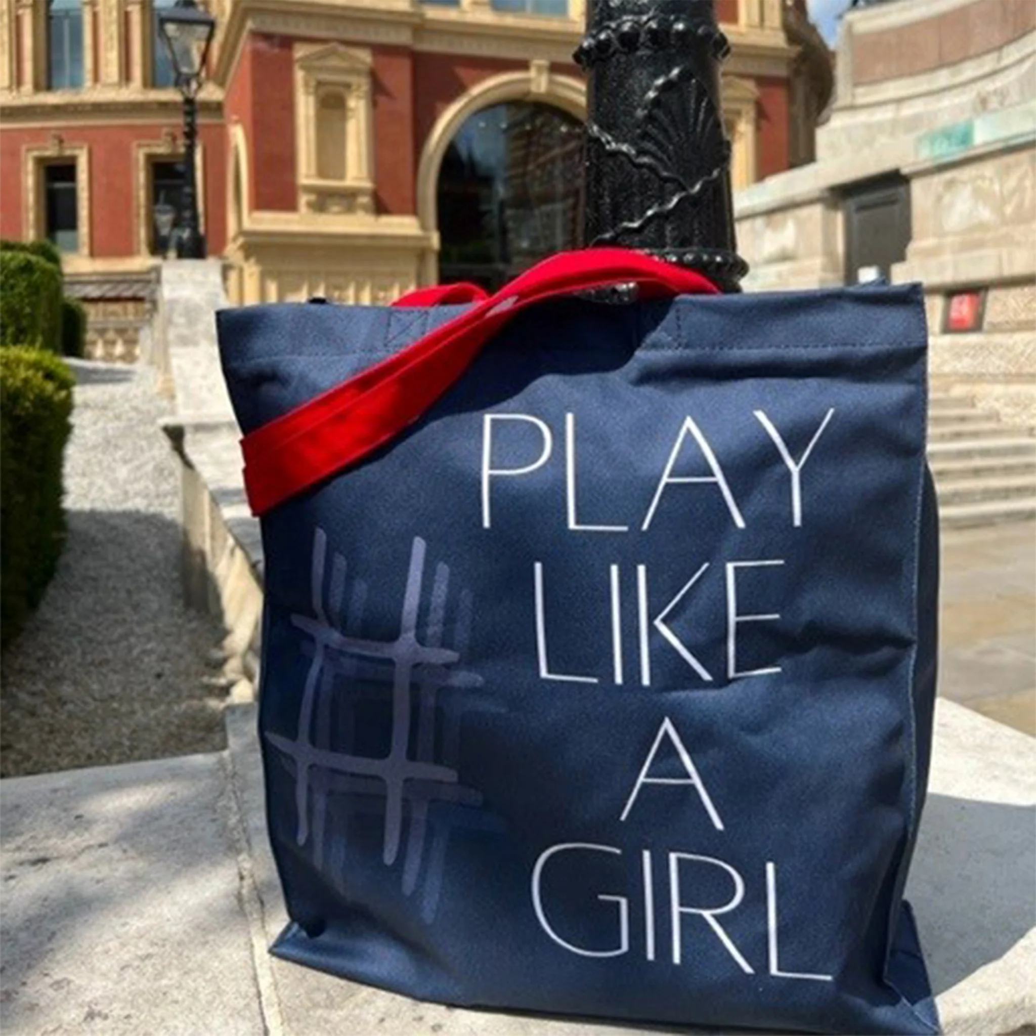 #PlayLikeAGirl Tote Bag - Image 4