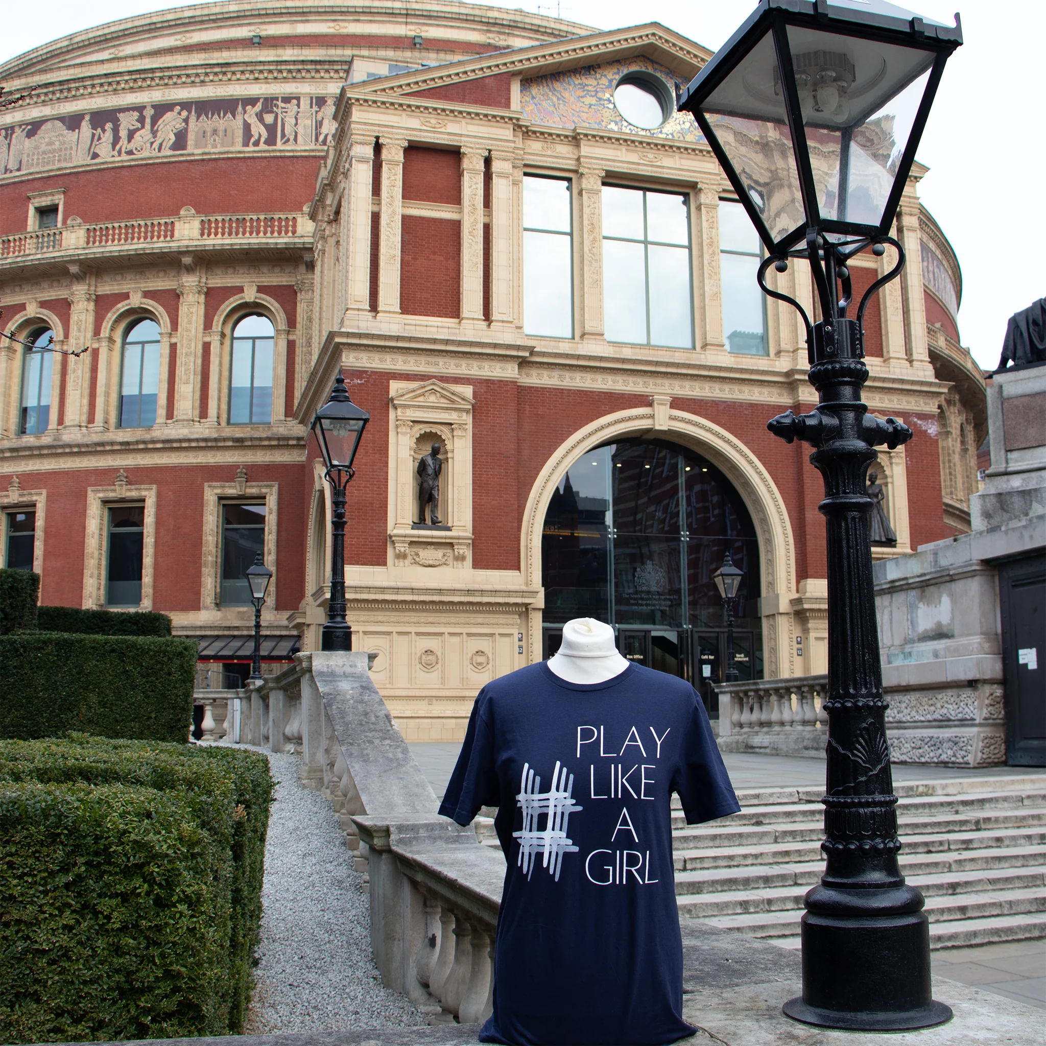 #PlayLikeAGirl Unisex T-shirt Navy - Image 3