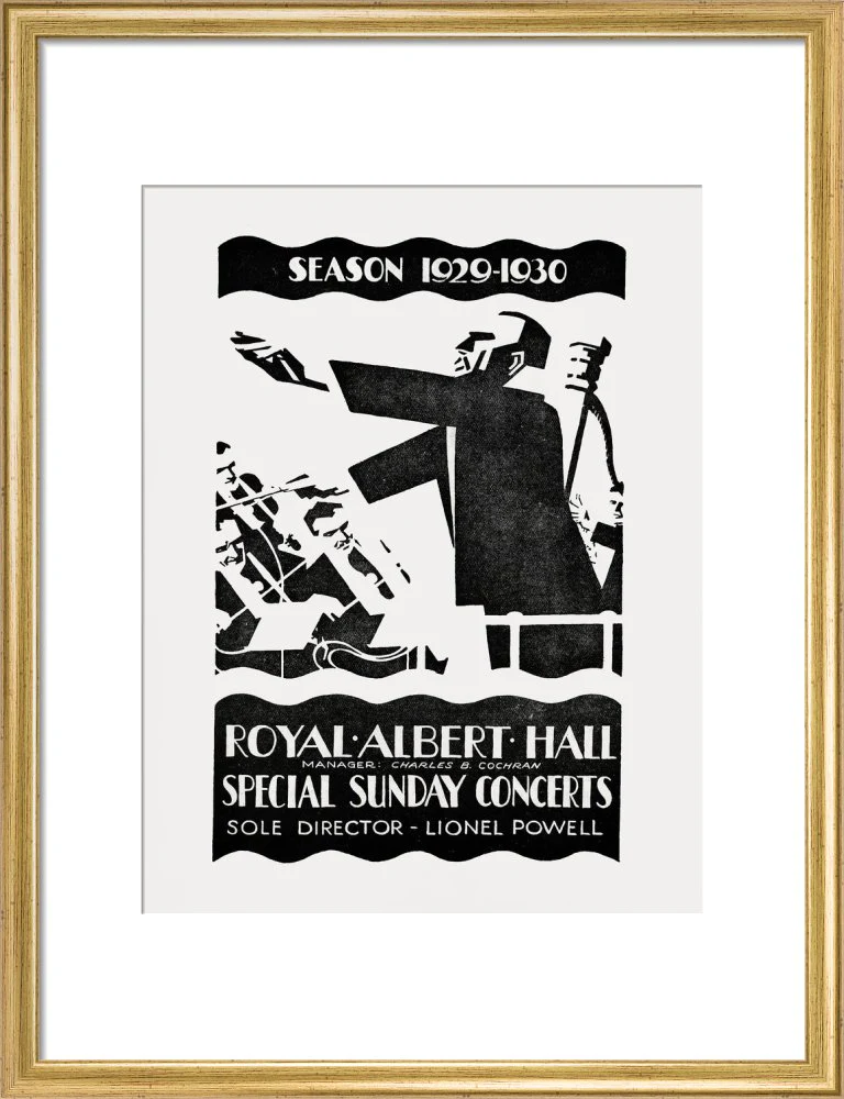Special Sunday Concerts (1929-1930 Season) Art Print - Image 11