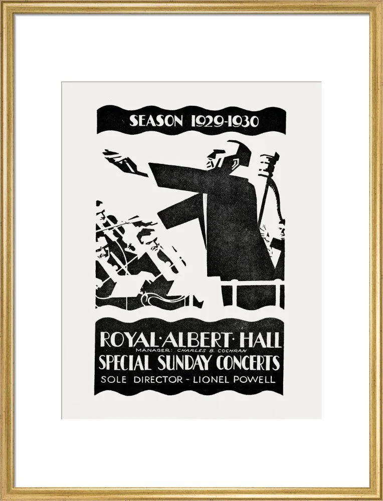 Special Sunday Concerts (1929-1930 Season) Art Print - Image 16