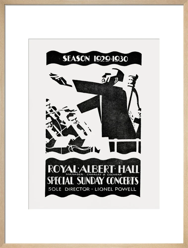 Special Sunday Concerts (1929-1930 Season) Art Print - Image 17