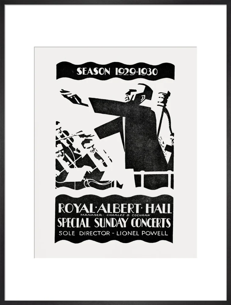 Special Sunday Concerts (1929-1930 Season) Art Print - Image 19