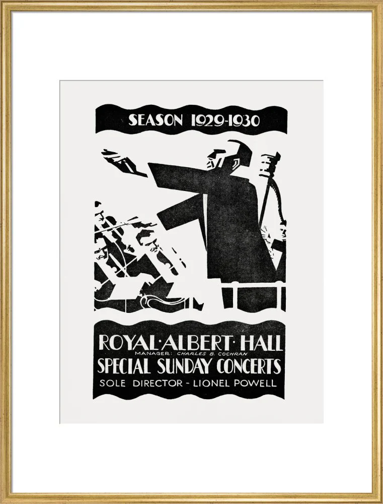 Special Sunday Concerts (1929-1930 Season) Art Print - Image 21