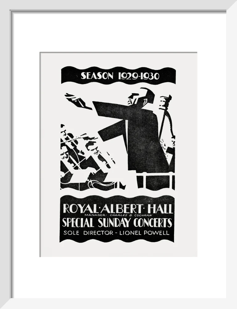 Special Sunday Concerts (1929-1930 Season) Art Print - Image 24
