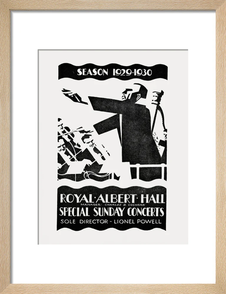 Special Sunday Concerts (1929-1930 Season) Art Print - Image 26