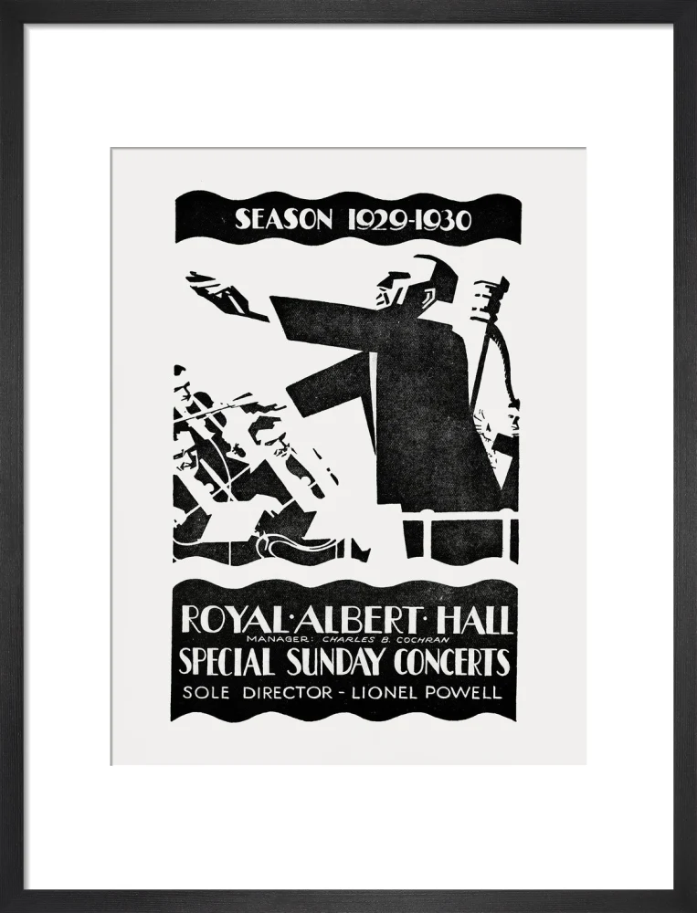 Special Sunday Concerts (1929-1930 Season) Art Print - Image 28