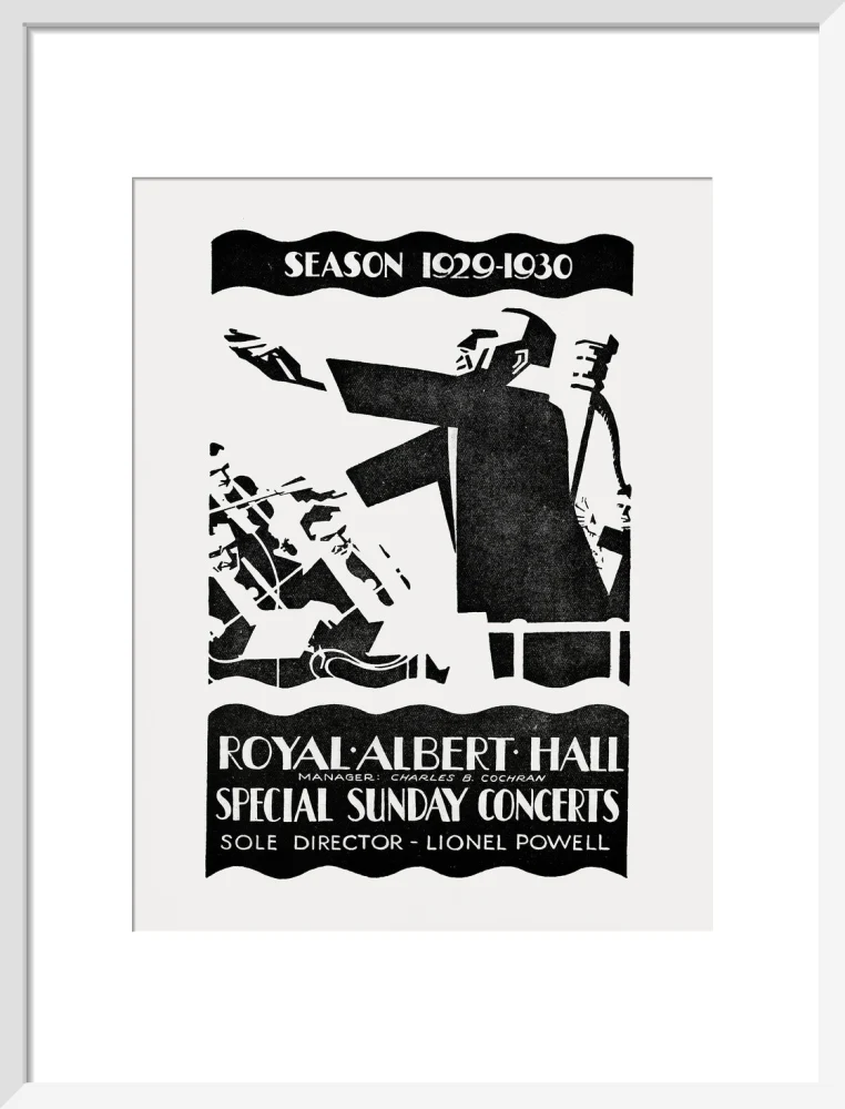 Special Sunday Concerts (1929-1930 Season) Art Print - Image 29