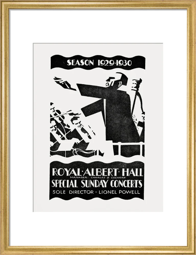 Special Sunday Concerts (1929-1930 Season) Art Print - Image 30