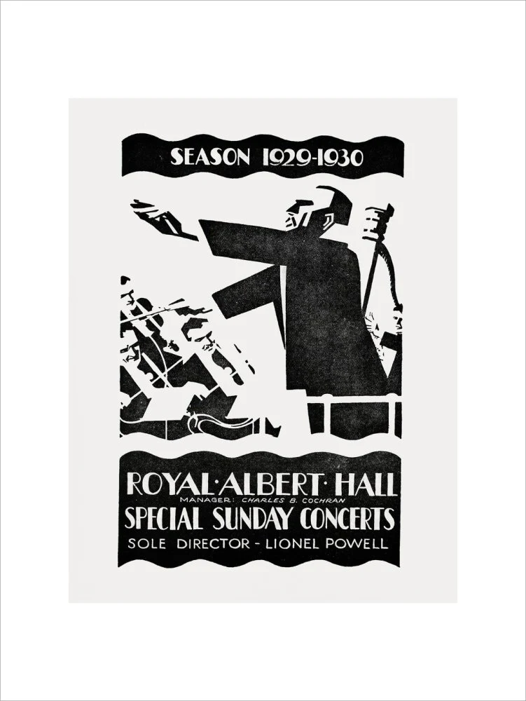 Special Sunday Concerts (1929-1930 Season) Art Print - Image 32