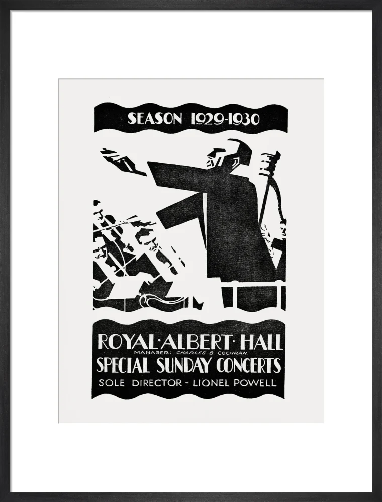 Special Sunday Concerts (1929-1930 Season) Art Print - Image 33