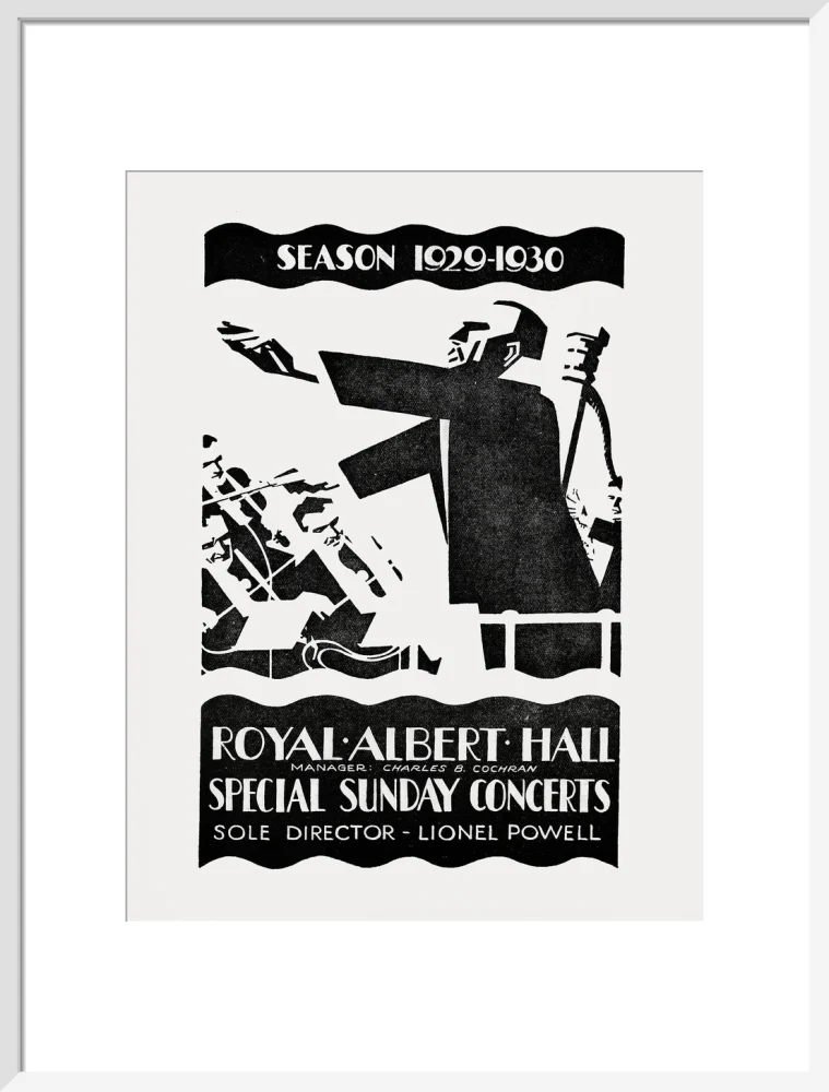 Special Sunday Concerts (1929-1930 Season) Art Print - Image 34