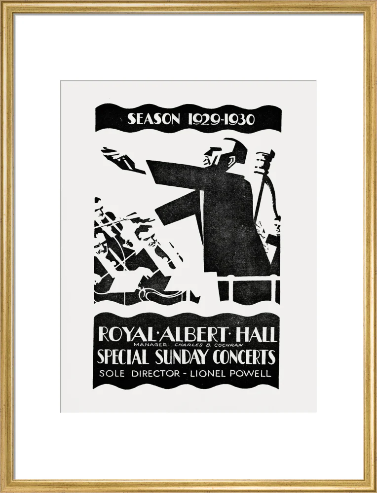 Special Sunday Concerts (1929-1930 Season) Art Print - Image 35