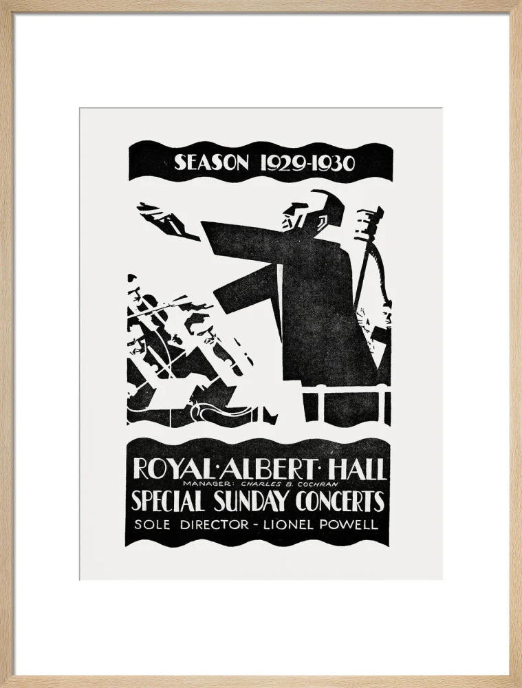 Special Sunday Concerts (1929-1930 Season) Art Print - Image 36