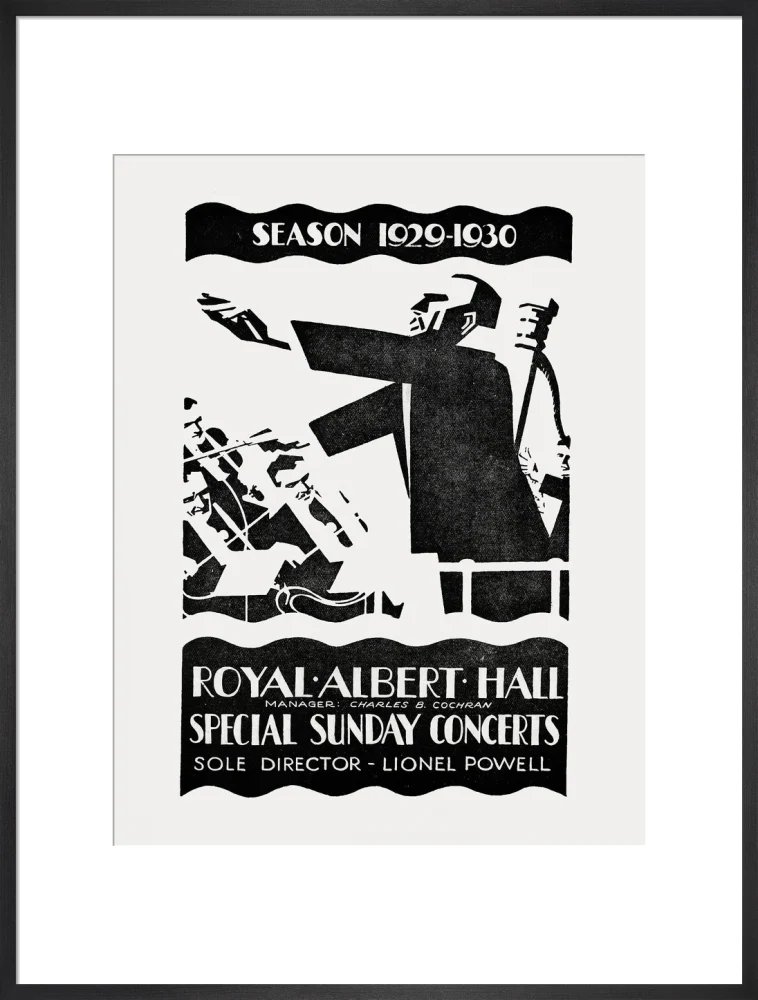 Special Sunday Concerts (1929-1930 Season) Art Print - Image 38