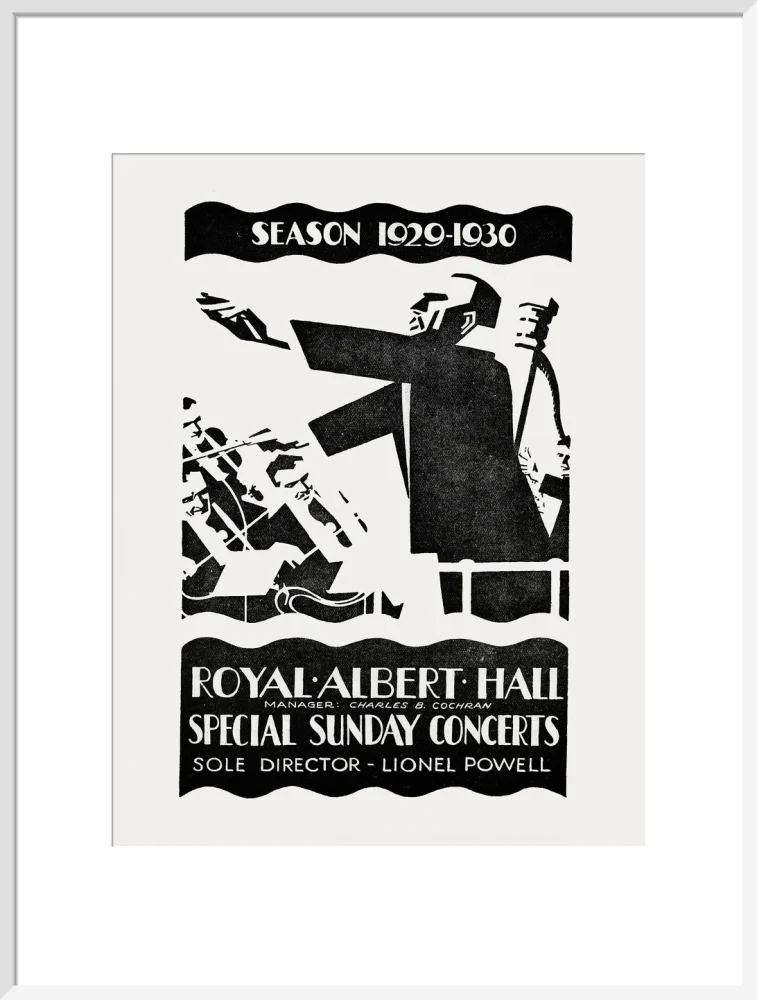 Special Sunday Concerts (1929-1930 Season) Art Print - Image 39