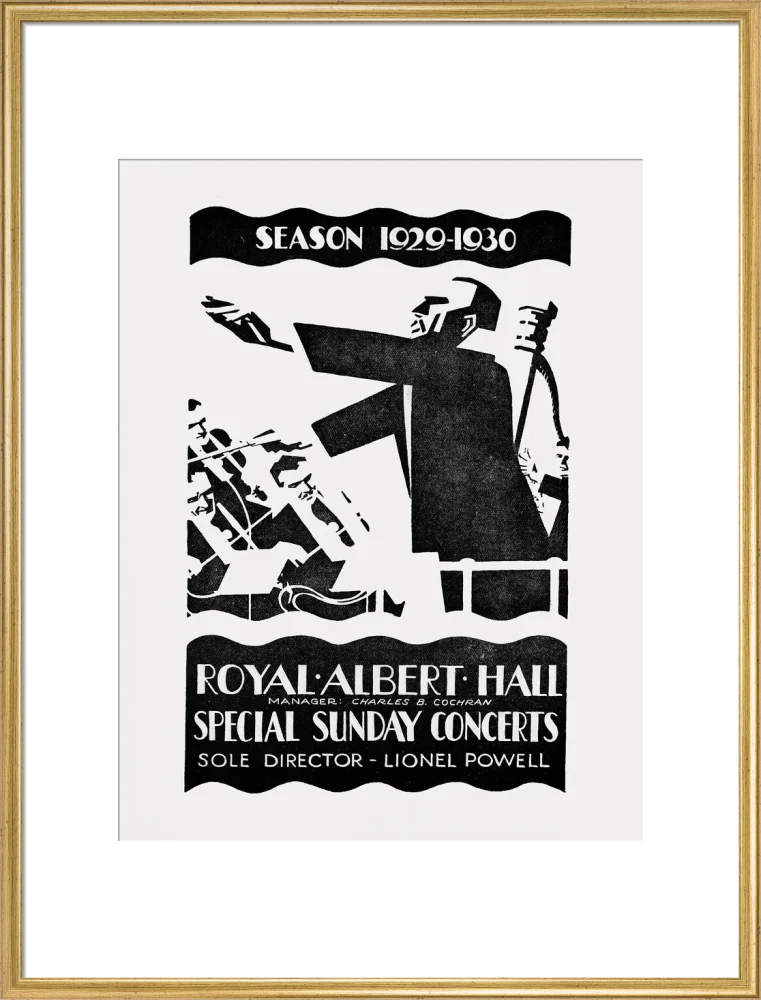 Special Sunday Concerts (1929-1930 Season) Art Print - Image 40