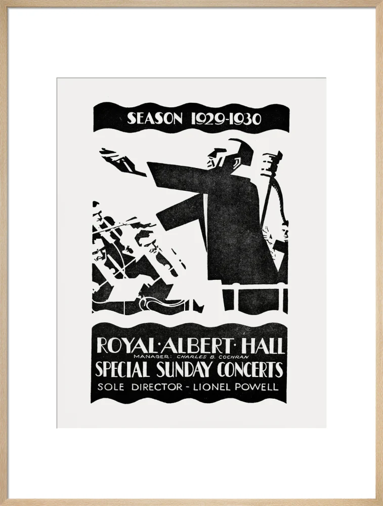 Special Sunday Concerts (1929-1930 Season) Art Print - Image 41