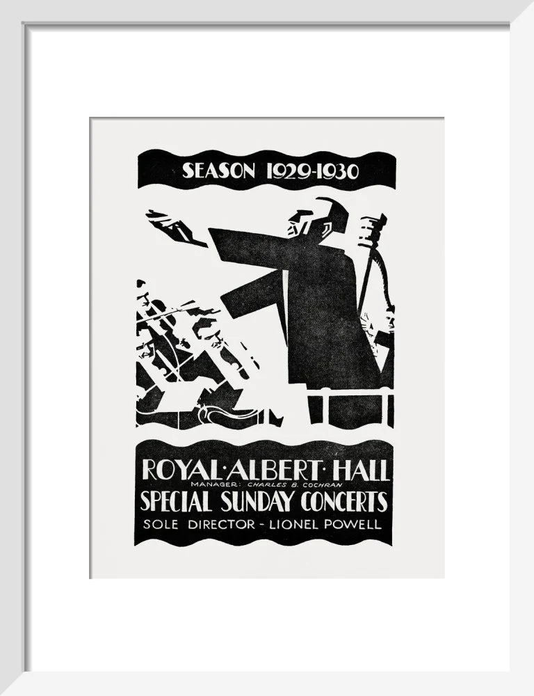 Special Sunday Concerts (1929-1930 Season) Art Print - Image 5