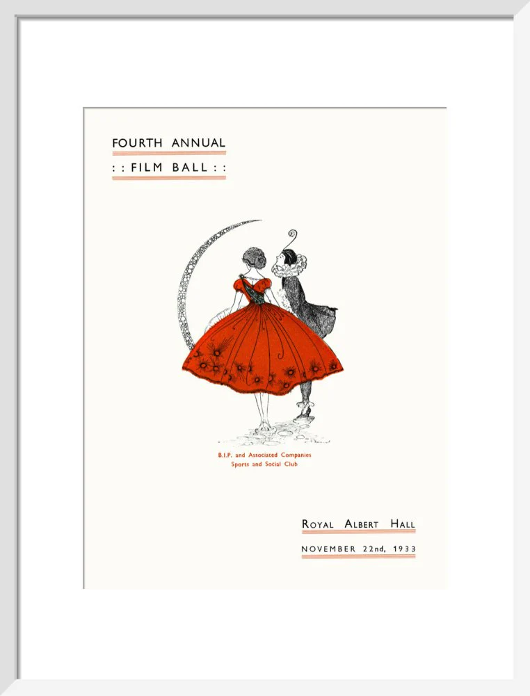 Fourth Annual Film Ball Art Print - Image 10