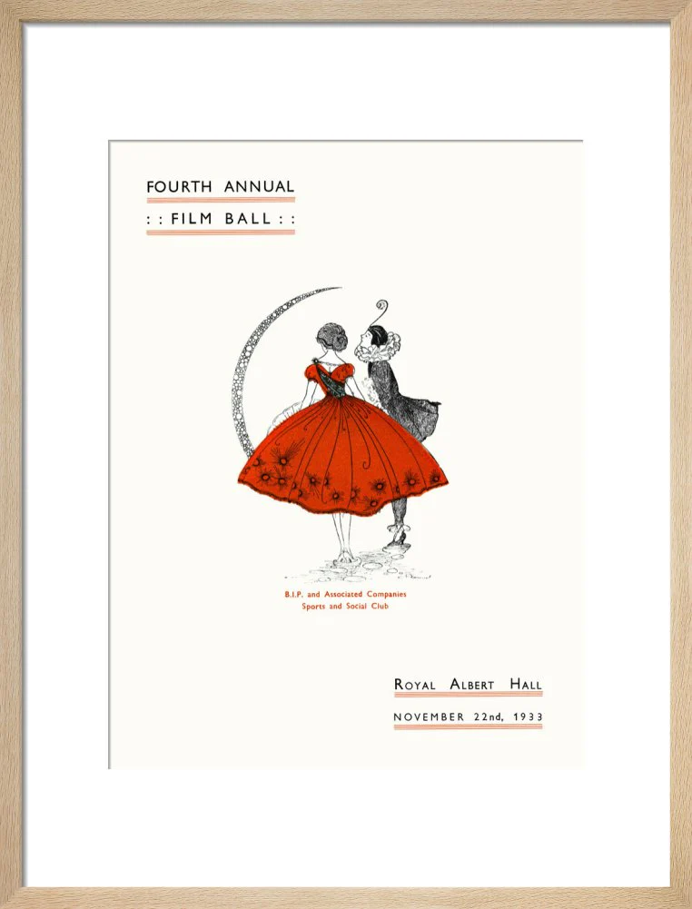 Fourth Annual Film Ball Art Print - Image 12