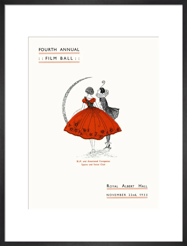 Fourth Annual Film Ball Art Print - Image 14