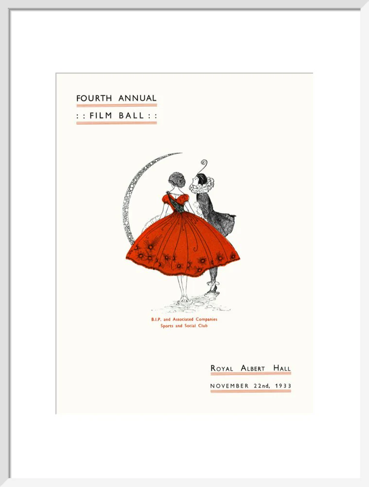 Fourth Annual Film Ball Art Print - Image 15