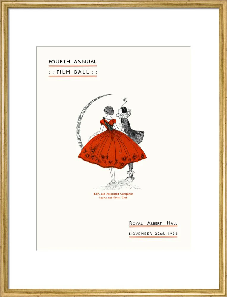 Fourth Annual Film Ball Art Print - Image 16