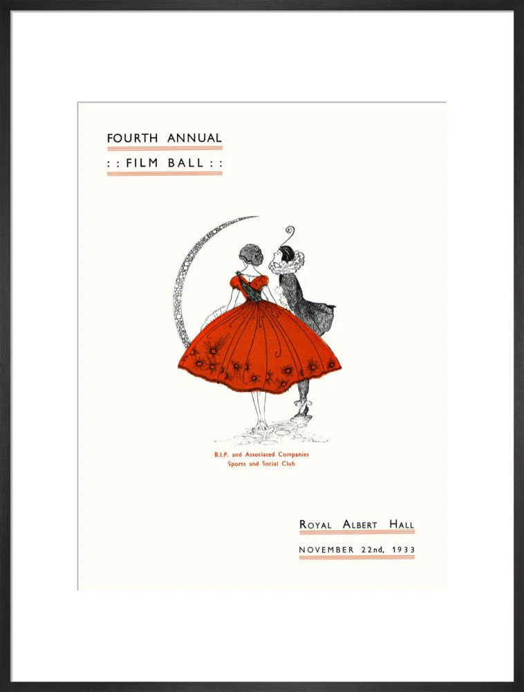 Fourth Annual Film Ball Art Print - Image 19
