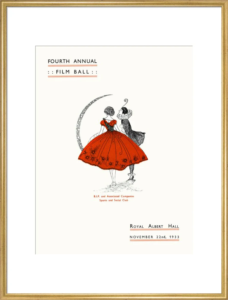Fourth Annual Film Ball Art Print - Image 21