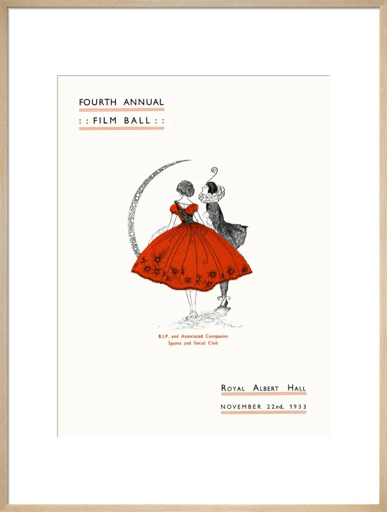 Fourth Annual Film Ball Art Print - Image 22