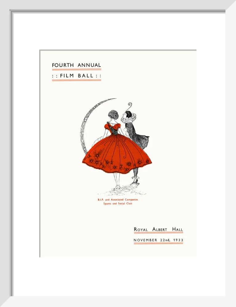 Fourth Annual Film Ball Art Print - Image 24