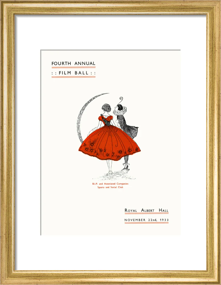Fourth Annual Film Ball Art Print - Image 25