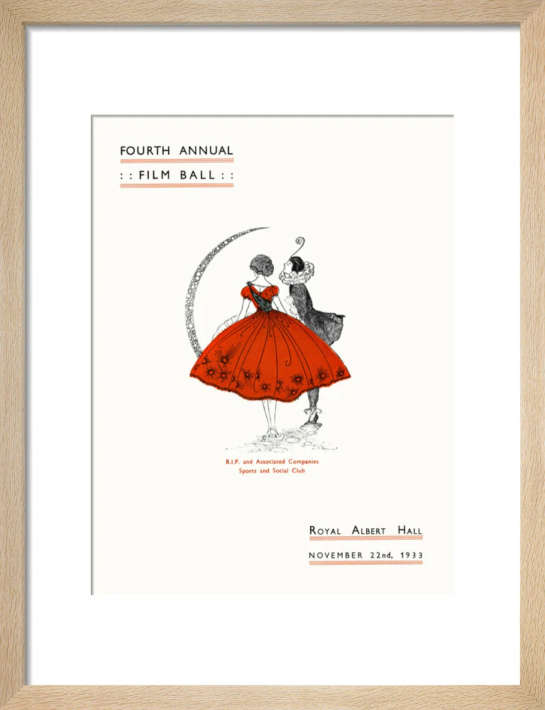 Fourth Annual Film Ball Art Print - Image 26