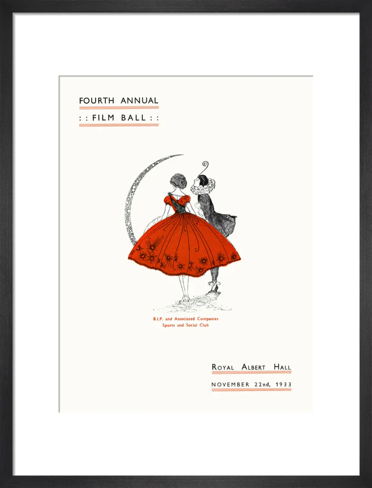 Fourth Annual Film Ball Art Print - Image 28