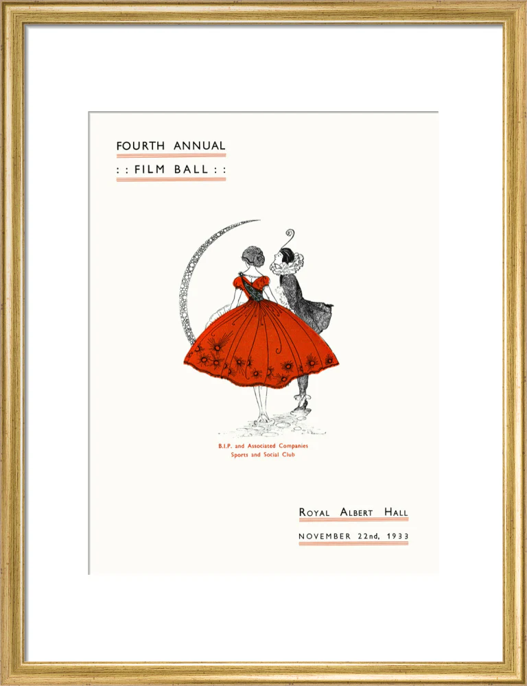 Fourth Annual Film Ball Art Print - Image 30