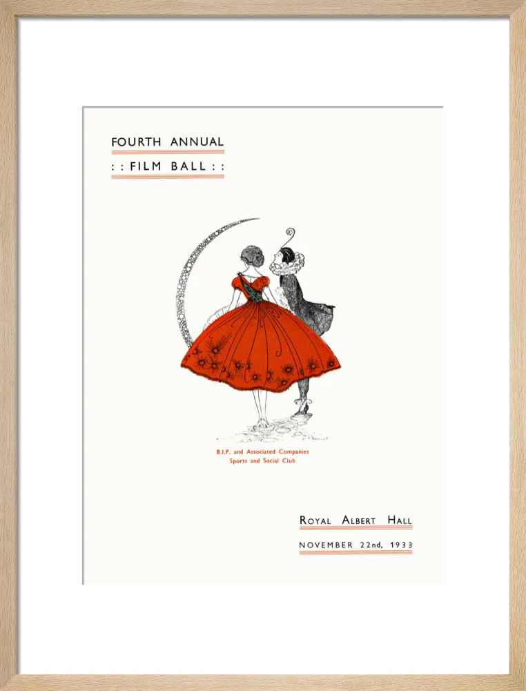 Fourth Annual Film Ball Art Print - Image 31