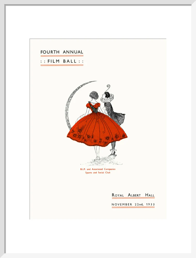 Fourth Annual Film Ball Art Print - Image 34