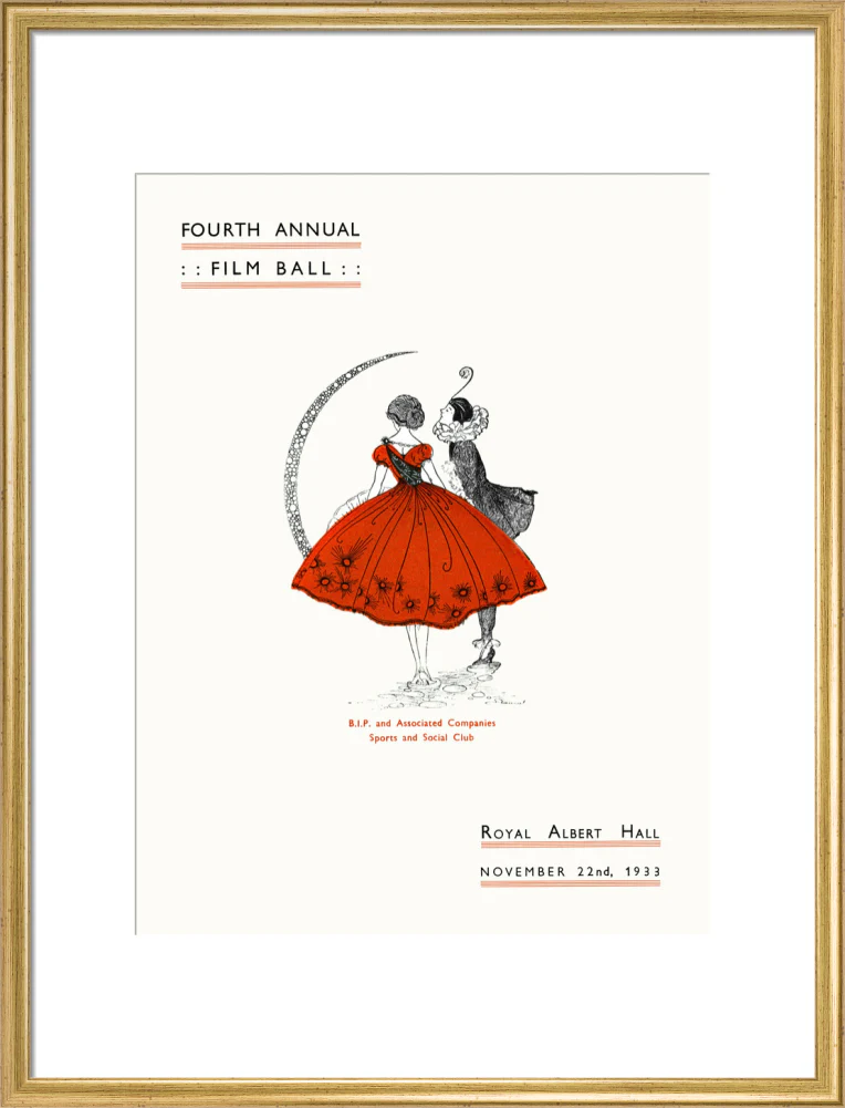 Fourth Annual Film Ball Art Print - Image 35