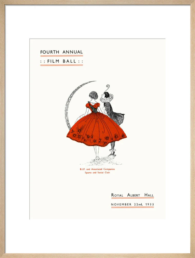 Fourth Annual Film Ball Art Print - Image 36