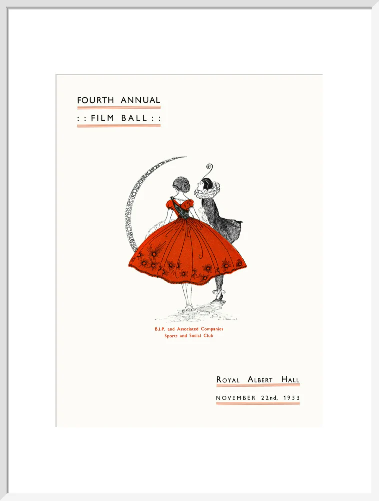Fourth Annual Film Ball Art Print - Image 39