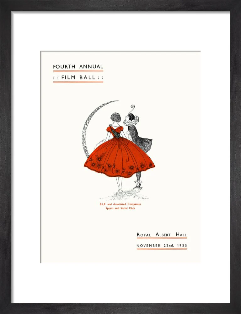 Fourth Annual Film Ball Art Print - Image 4
