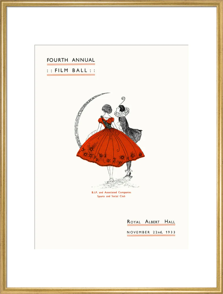 Fourth Annual Film Ball Art Print - Image 40