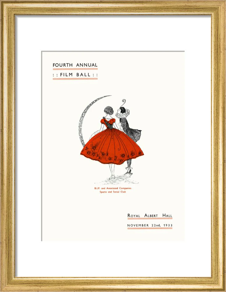 Fourth Annual Film Ball Art Print - Image 6