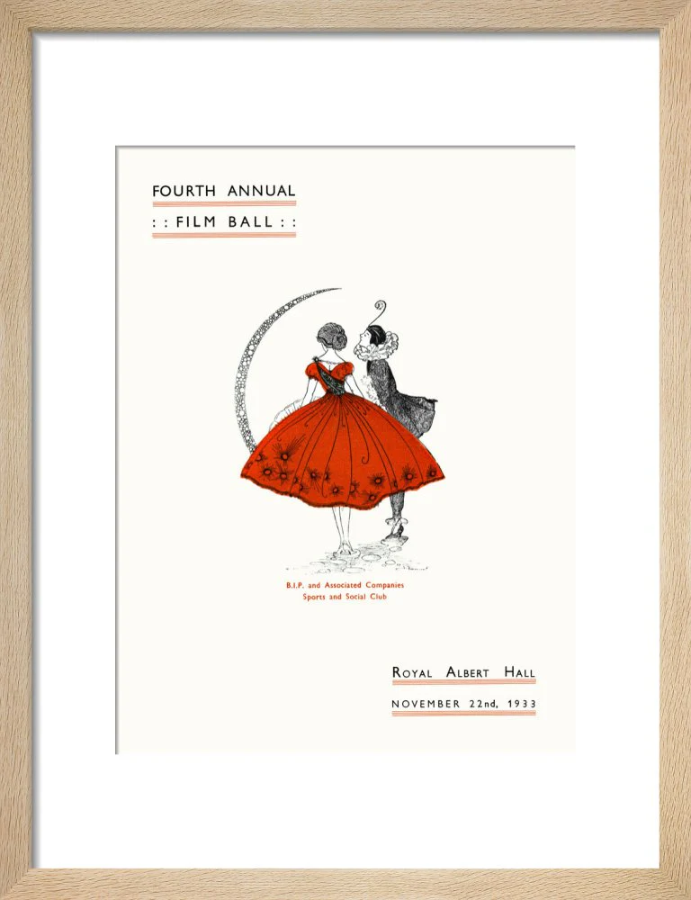 Fourth Annual Film Ball Art Print - Image 7