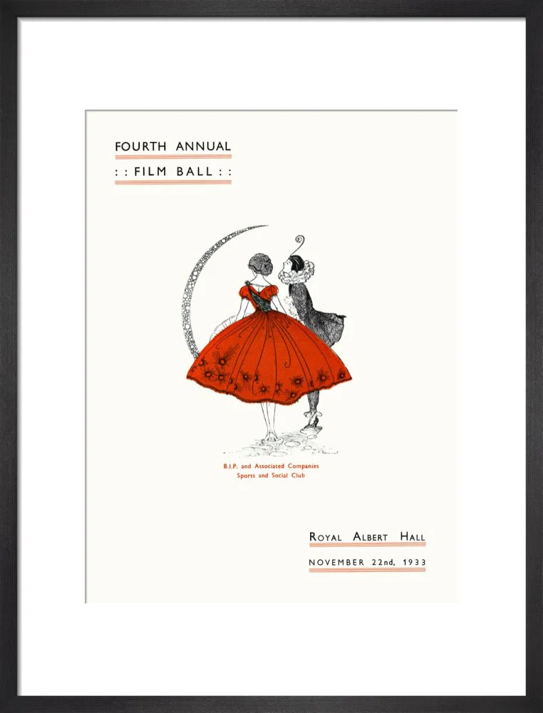 Fourth Annual Film Ball Art Print - Image 9