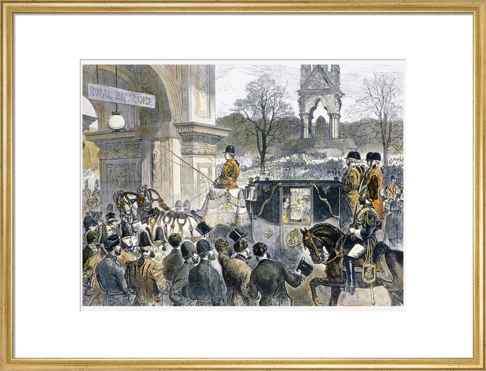 Illustration of the Official State Opening of the Royal Albert Hall Art Print - Image 16
