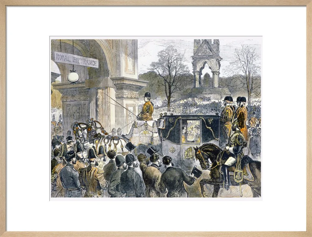Illustration of the Official State Opening of the Royal Albert Hall Art Print - Image 17