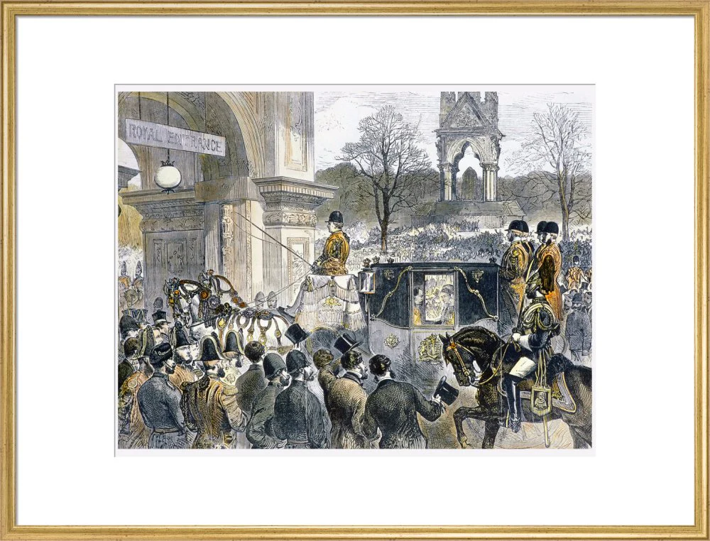 Illustration of the Official State Opening of the Royal Albert Hall Art Print - Image 21