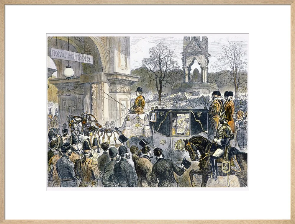 Illustration of the Official State Opening of the Royal Albert Hall Art Print - Image 22